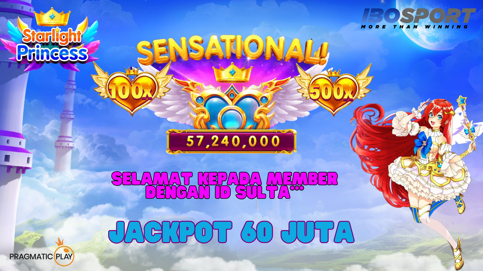 Jackpot 60 Juta Starlight
