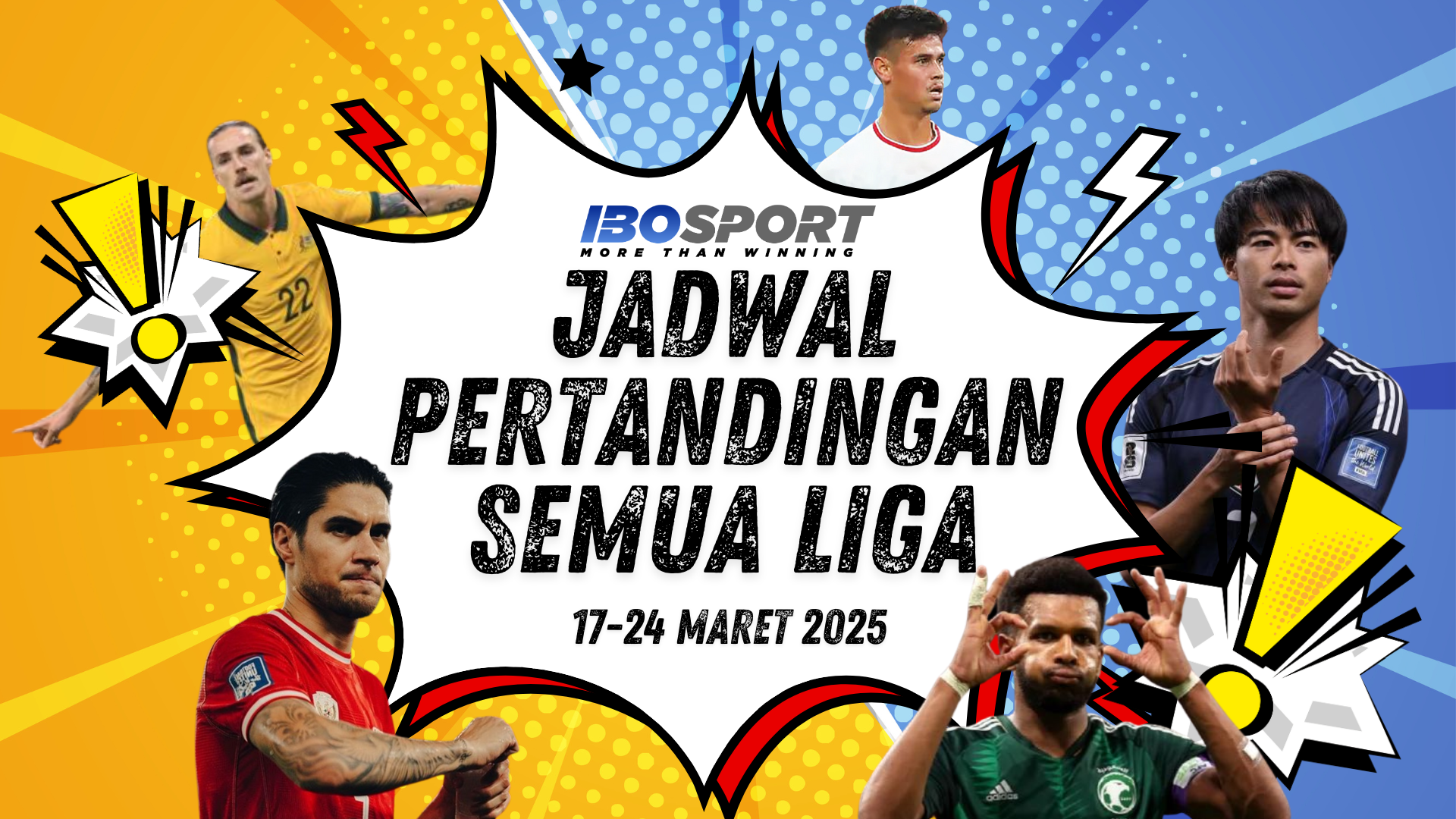 Jadwal Sepak Bola Maret
