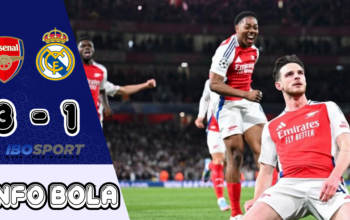 Declan Rice Menghancurkan Madrid. Bellingham Akui Keajaiban Harus Terjadi di Bernabeu