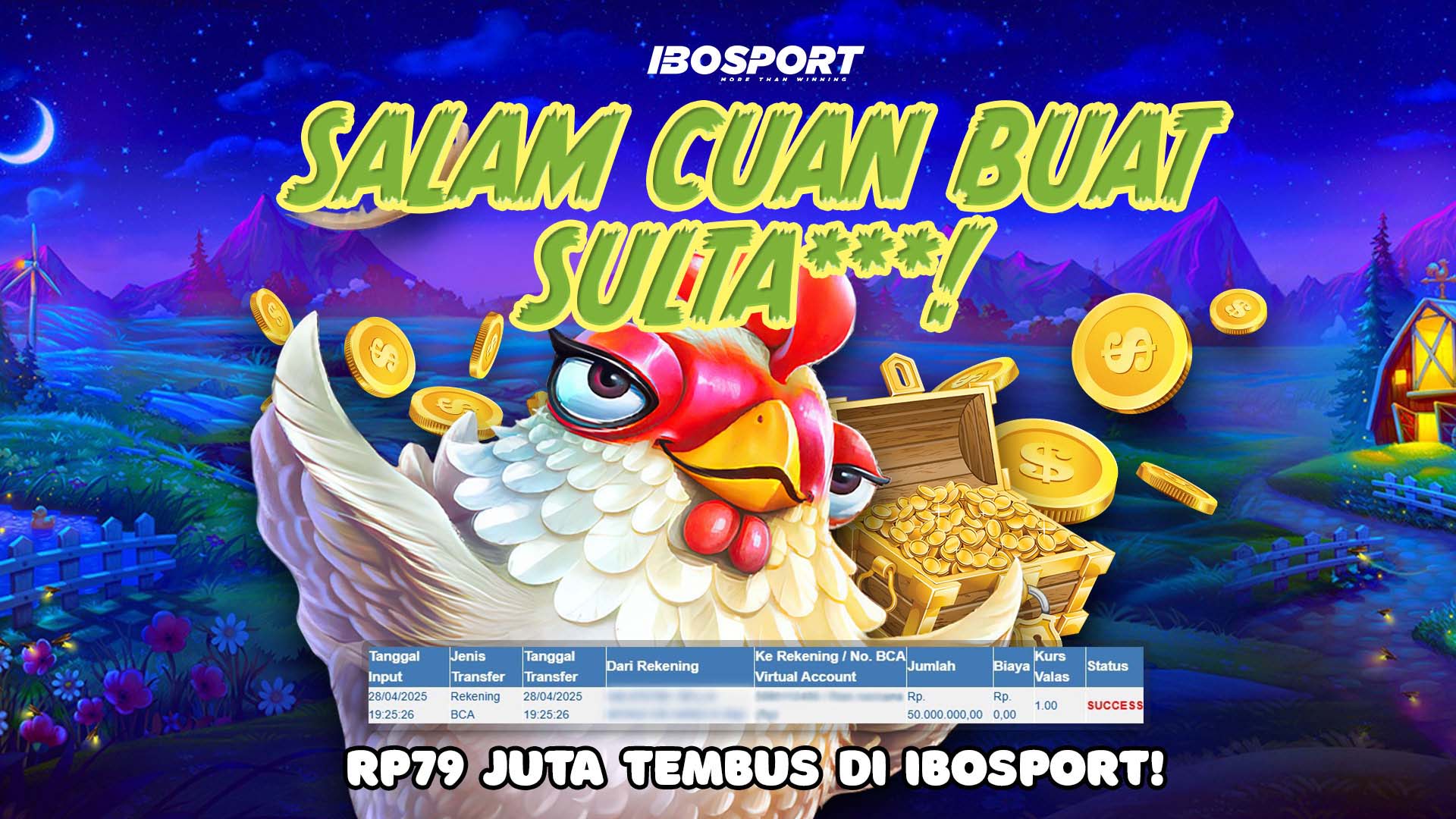 Spin Biasa, Hasil Luar Biasa! ID Sulta*** Temukan Cuan Rp79 Juta di IBOSPORT!