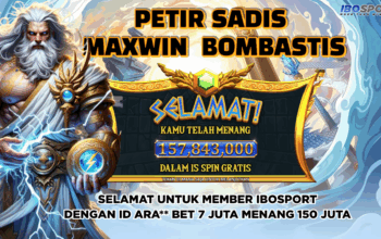Buyspin 7 Juta, Win 150 Juta! Testimoni Gila Ara di Gates of Olympus 1000 IBOSPORT