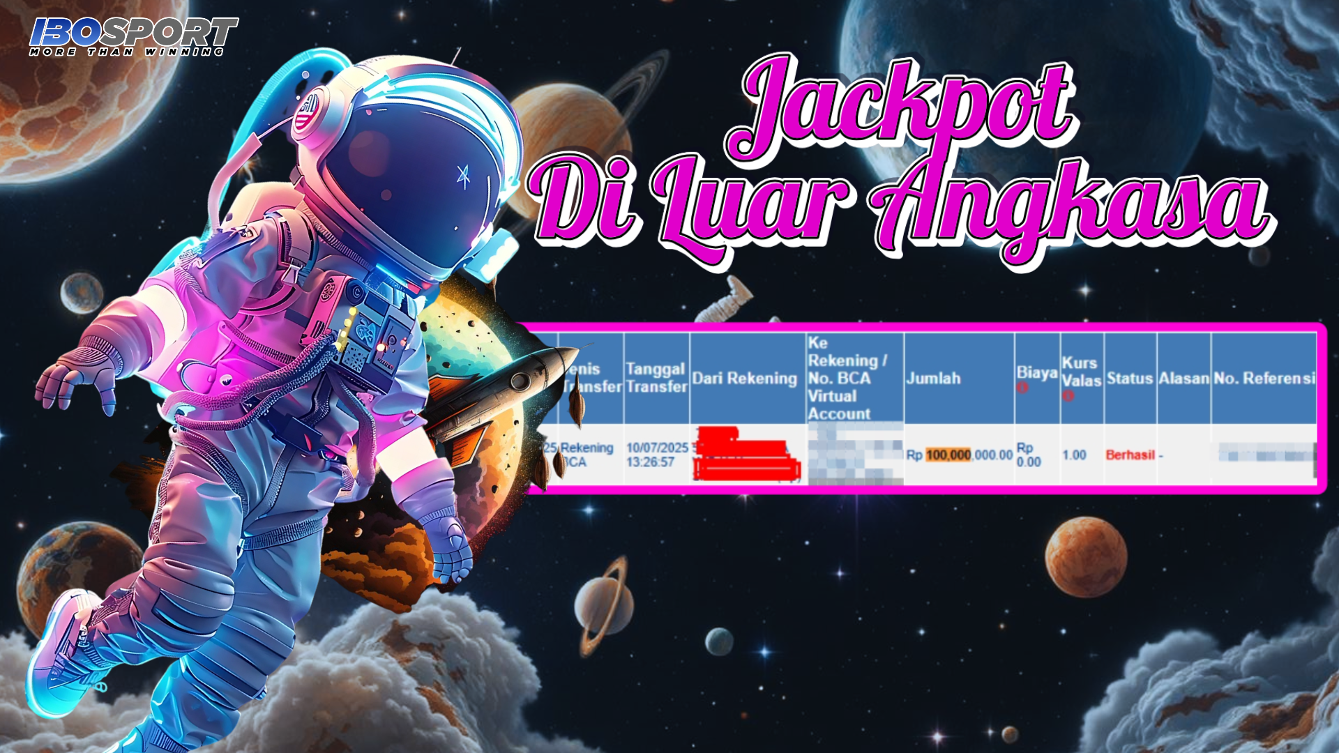 jackpot Gravity Bonanza IBOSPORT