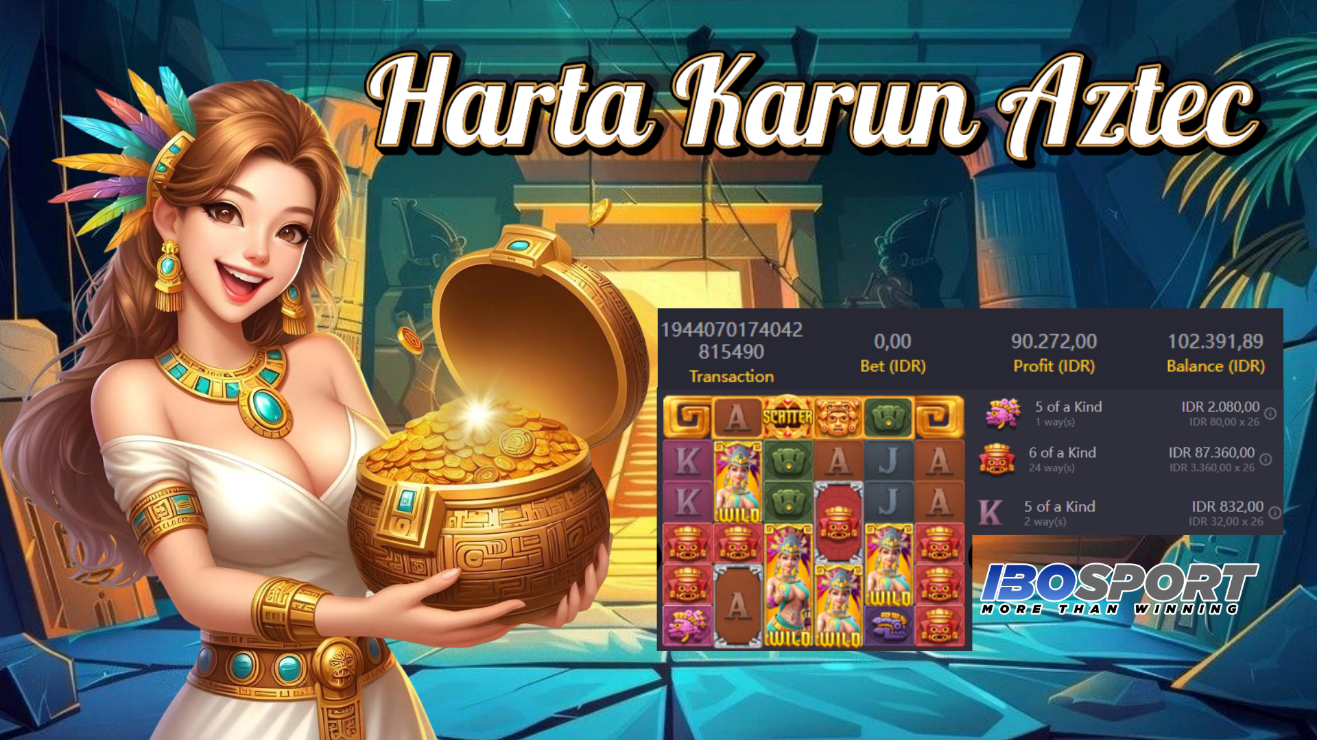 Jackpot 100 Juta Treasures