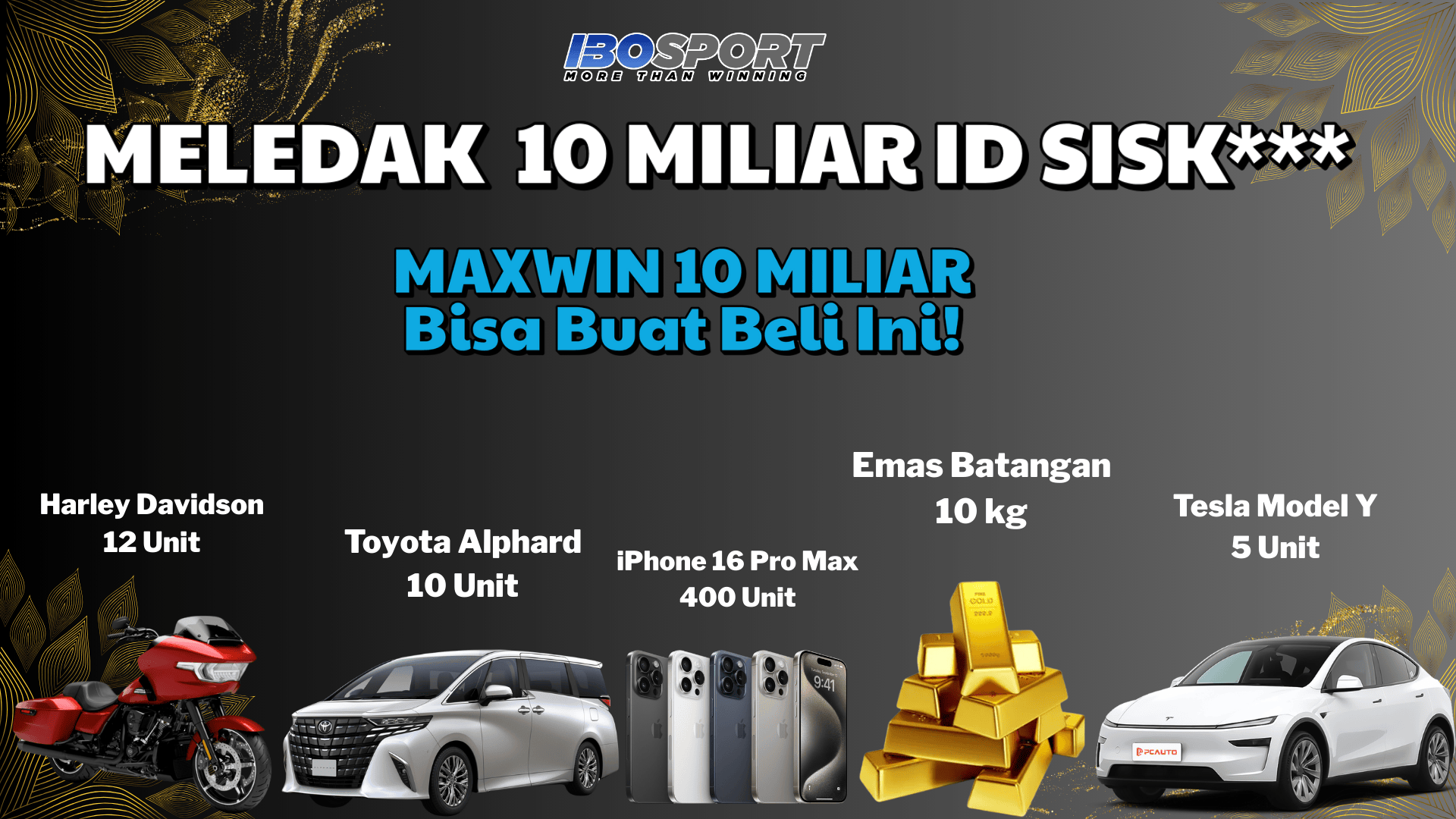 Testimoni Kemenangan 10 Miliar Rupiah Member IBOSPORT