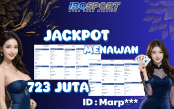 jackpot menawan 723 juta