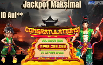 Testimoni Member IBOSPORT ID Aul** Menang Jackpot Wrath of Nezha