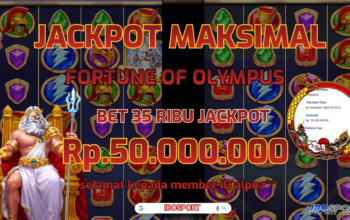 Jackpot Maksimal Fortune Olympus Berhasil Diraih Member IBOSPORT dengan Bet 35 Ribu