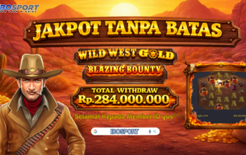 Member IBOSPORT Raih Jackpot Tanpa Batas Wild West Gold dengan Total Withdraw Rp284 Juta