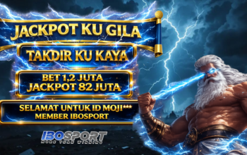 Jackpot 82 Juta Zeus Buktikan Member IBOSPORT Menang Besar dari Bet 1,2 Juta