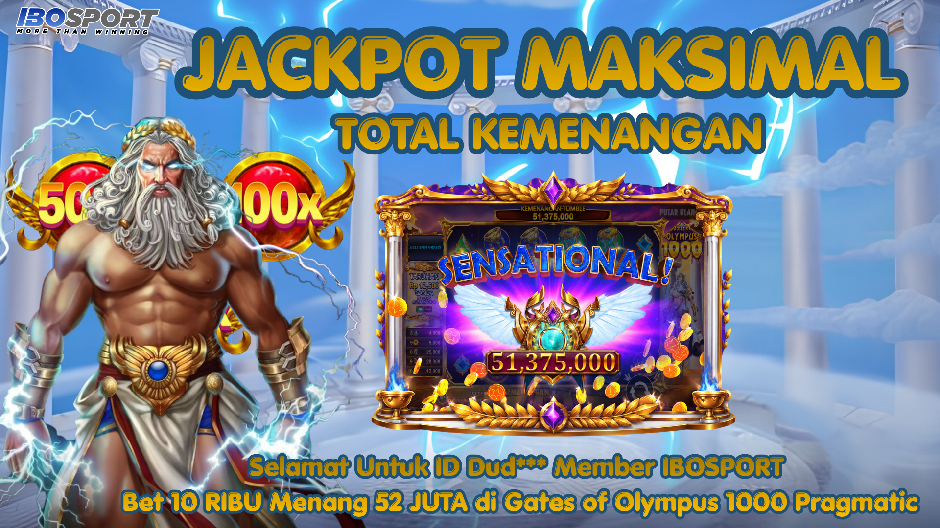 Jackpot Maksimal IBOSPORT