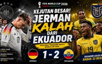 Jerman Kalah dari Ekuador