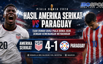 Amerika Serikat vs Paraguay: AS Menang Telak 4-1