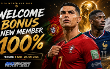 WELCOME BONUS 100% WORLD CUP 2026, Promo Spesial New Member IBOSPORT-v2