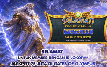 Menang 75 Juta di Gates of Olympus, JOKOP*** Raih Jackpot Besar