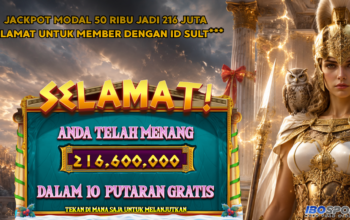 Kemenangan Member IBOSPORT Rp216,6 Juta